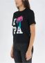 Palm Angels MultiColour Katoenen T-shirt met Logo Print Multicolor Dames - Thumbnail 4
