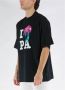 Palm Angels T-shirt met logoprint Zwart - Thumbnail 10