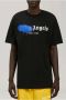 Palm Angels Zwarte T-shirts met bedrukt logo Black Heren - Thumbnail 2