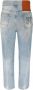 Palm Angels Klassieke Straight Fit Denim Jeans Blauw Heren - Thumbnail 2