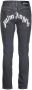 Palm Angels Zwarte Jeans Broek Regular Fit 100% Katoen Black Heren - Thumbnail 2