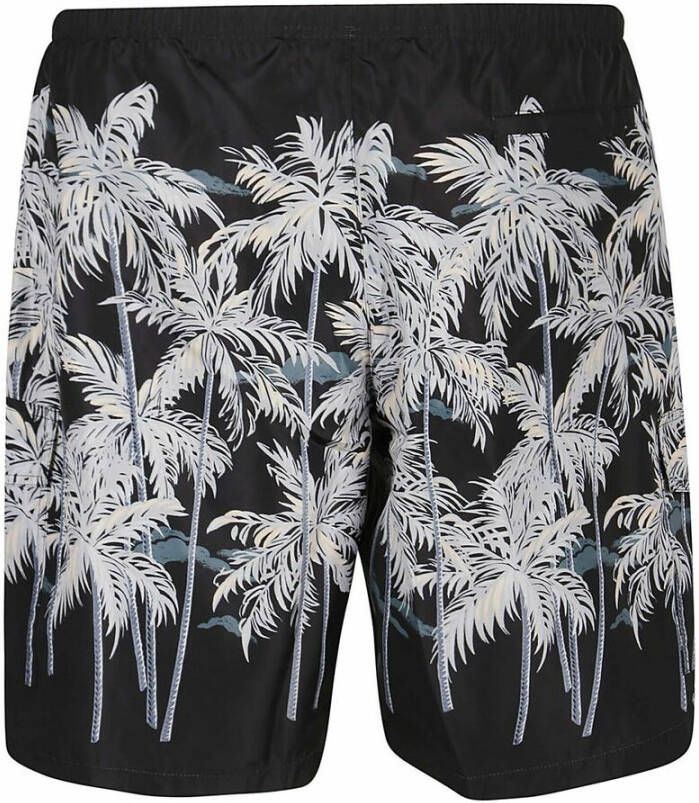 Palm Angels Kleurrijke zwemkleding Zwart Heren
