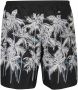 Palm Angels Kleurrijke zwemkleding Zwart Heren - Thumbnail 2