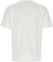 Palm Angels Witte katoenen T-shirt Klassieke stijl White Heren - Thumbnail 2