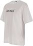 Palm Angels Witte Crewneck T-shirts en Polos met Klassiek Logo Wit Heren - Thumbnail 6