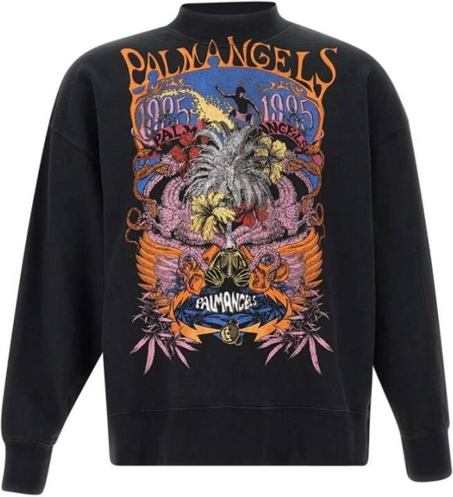 Palm Angels Sweater met print Zwart - Foto 5