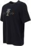 Palm Angels Linnen Kraag Tee Stijlvol en Comfortabel Heren T-shirt Black Heren - Thumbnail 3