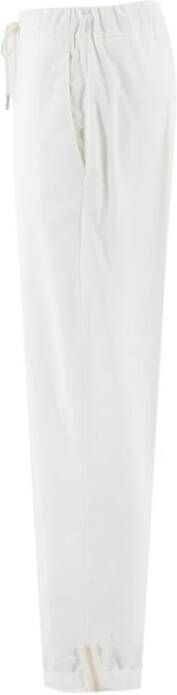 Panicale Straight Trousers Wit Dames