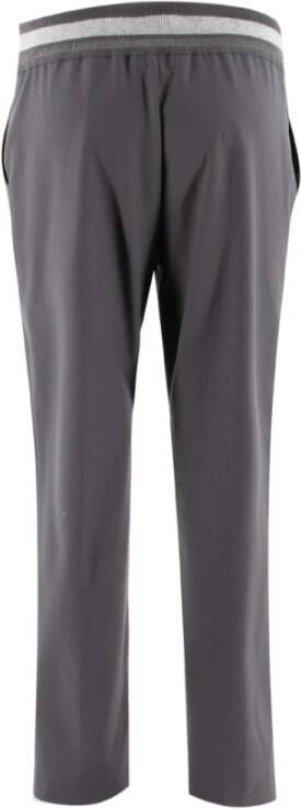 Panicale Straight Trousers Zwart Dames