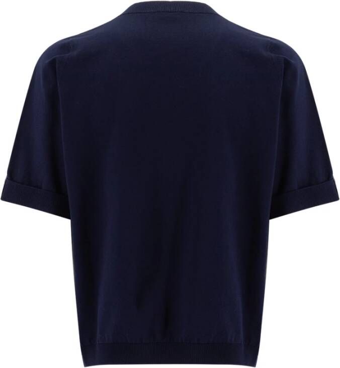 Panicale T-Shirts Blauw Dames