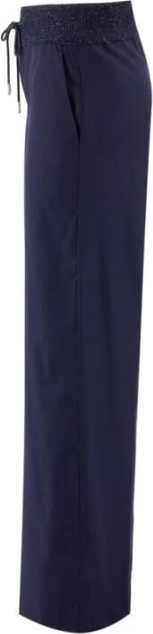 Panicale Trousers Blauw Dames