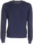 Paolo Fiorillo Capri Ronde hals gekweek Blauw Heren - Thumbnail 2