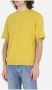 Paolo Pecora Half sleeve t-shirt Yellow Heren - Thumbnail 2