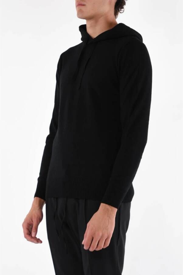 Paolo Pecora Hoodies Zwart Heren