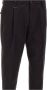 Paolo Pecora Leather Trousers Zwart Heren - Thumbnail 2