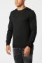 Paolo Pecora Round-neck Knitwear Zwart Heren - Thumbnail 5