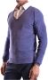 Paolo Pecora Truien Blauw Heren - Thumbnail 2