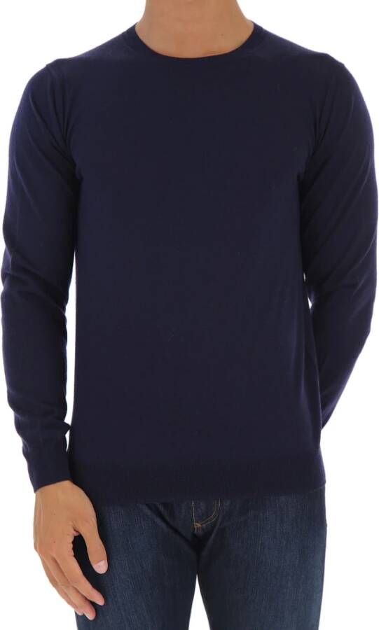 Paolo Pecora Sweatshirt Blauw Heren