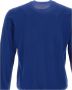 Paolo Pecora Sweatshirts Blauw Heren - Thumbnail 2