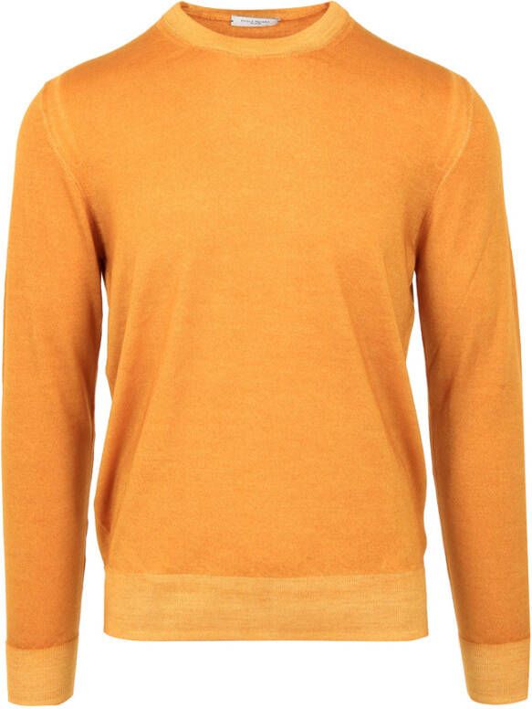 Paolo Pecora Sweatshirt Oranje Heren