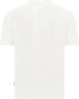 Paolo Pecora Monochrome Katoenen T-Shirt White Heren - Thumbnail 2