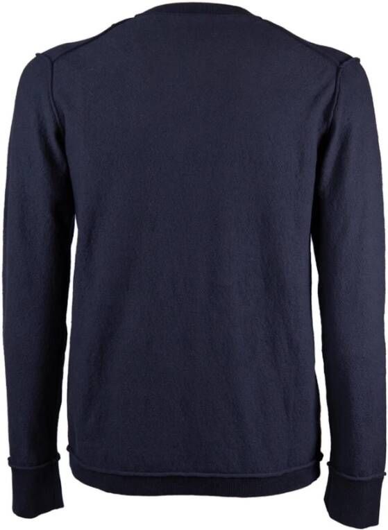 Paolo Pecora Trui Blauw Heren
