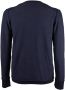Paolo Pecora Trui Blauw Heren - Thumbnail 2