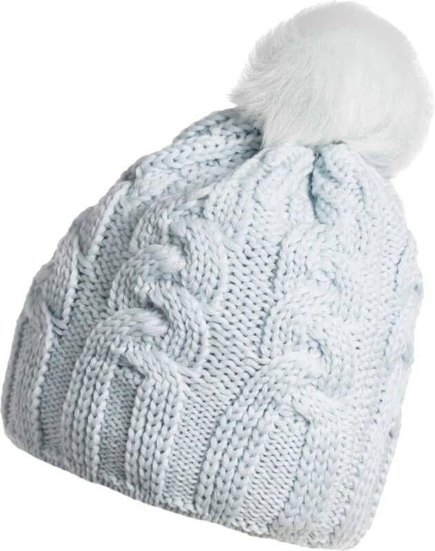Parajumpers Kabel Gebreide Muts Lichtblauw Blauw Dames