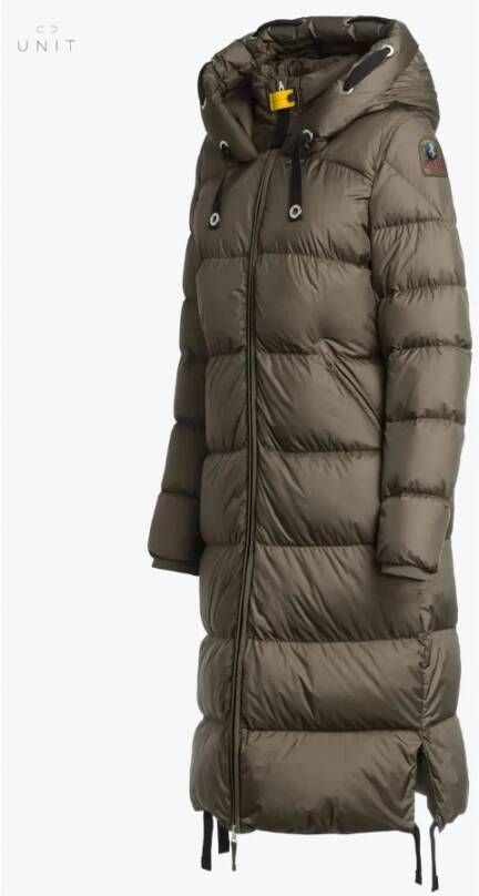 Parajumpers Panda Hooded Down Coat Modell Winter 23 Groen Dames