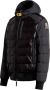 Parajumpers SLY Mix Leren en Nylon Jas Zwart Heren - Thumbnail 2