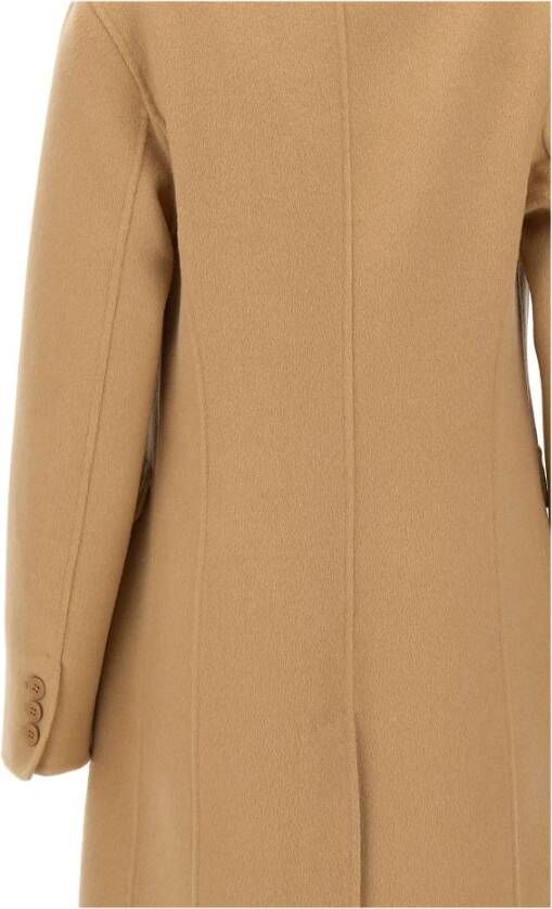 P.a.r.o.s.h. Double-Breasted Coats Beige Dames