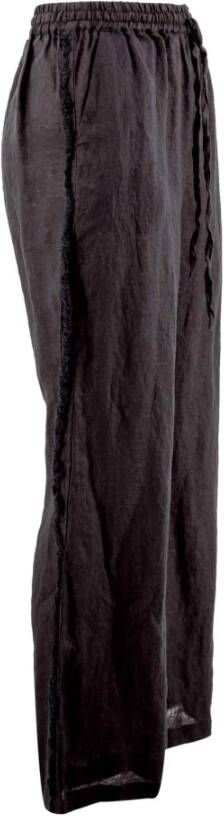 P.a.r.o.s.h. Leather Trousers Zwart Dames