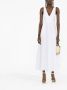 P.a.r.o.s.h. Elegante Maxi Jurk Bianco Stijl White Dames - Thumbnail 2
