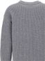 P.a.r.o.s.h. Round-neck Knitwear Grijs Dames - Thumbnail 3