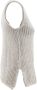 P.a.r.o.s.h. Sleeveless Tops Beige Dames - Thumbnail 2