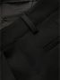 P.a.r.o.s.h. Zwarte Flared Broek van Wolmix Zwart Dames - Thumbnail 2
