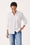 Part Two Kivaspw Sh Blouse 30306952 Bright White Wit Dames - Thumbnail 3