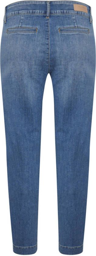 Part Two Casual Cropped Jeans Blauw Dames