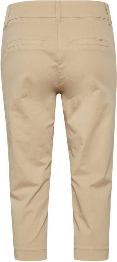 Part Two Soffie Cropped Tapered Leg Broeken Beige Dames