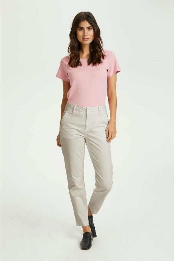 Part Two Soffypw Broek Elegant en Casual Beige Dames