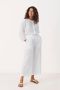Part Two Witte Linnen Elastische Taille Broek White Dames - Thumbnail 2