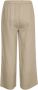 Part Two Korte wijde linnen broek Beige Dames - Thumbnail 2