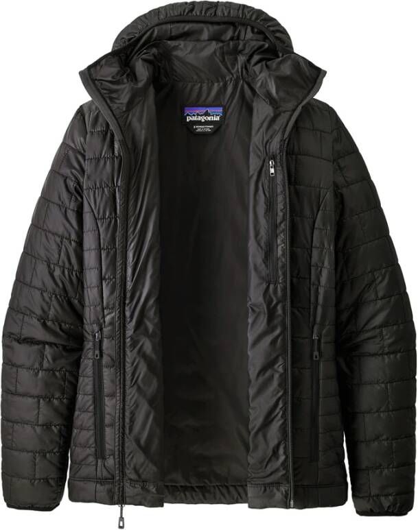 Patagonia Zwarte Nano Puff Donsjas Zwart Dames