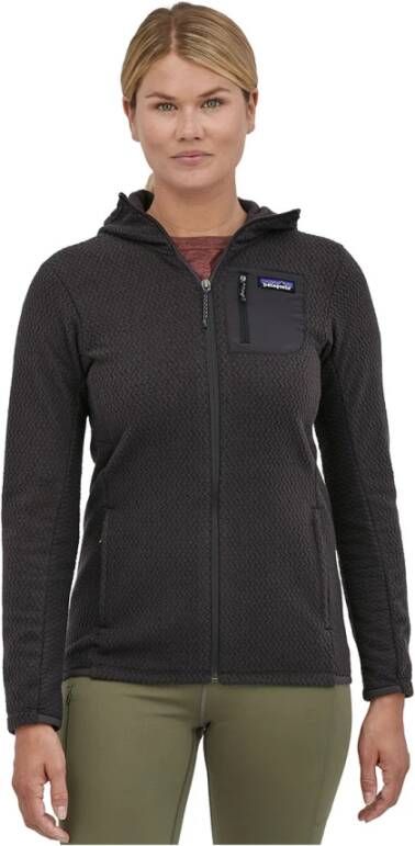 Patagonia Zip-through Hoodie voor Vrouwen Zwart Dames