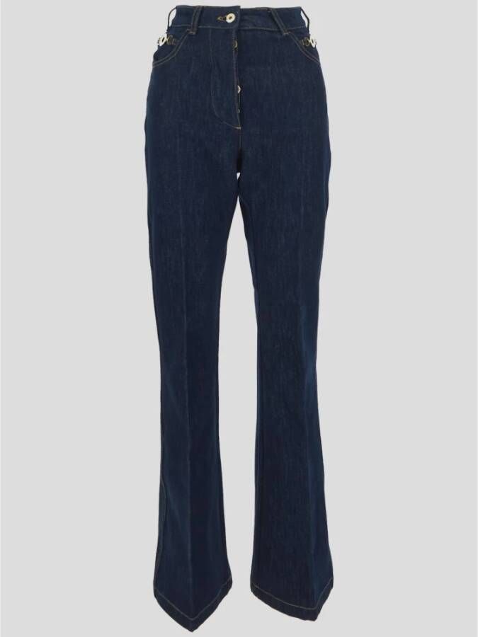 Patou Slim-fit Jeans Blauw Dames
