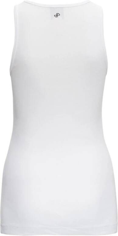 Patou Tanktop met logo -print Wit Dames