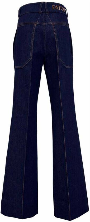 Patou Brede jeans Blauw Dames