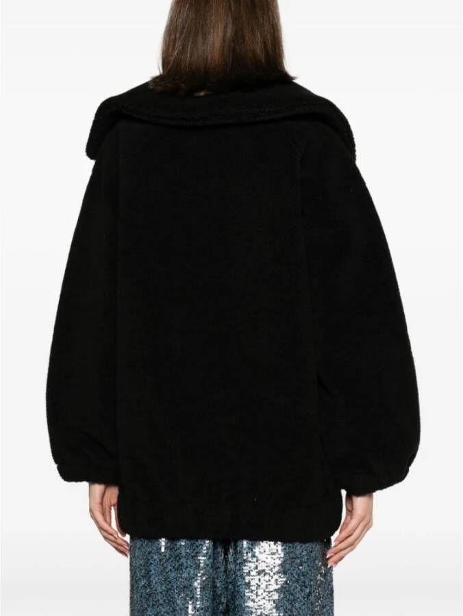 Patou Zwart Zip-through Sweatshirt voor Vrouwen Black Dames