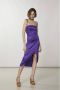 PATRIZIA PEPE Maxi Dresses Purple Dames - Thumbnail 2