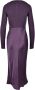 PATRIZIA PEPE Paarse Jurk Collectie Purple Dames - Thumbnail 2